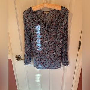 Lucky Brand Paisley Top